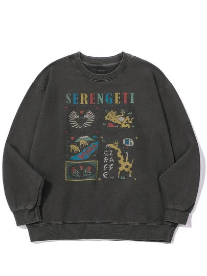 Serengeti Pigment Sweatshirt Smoke Black - CPGN STUDIO - BALAAN 2