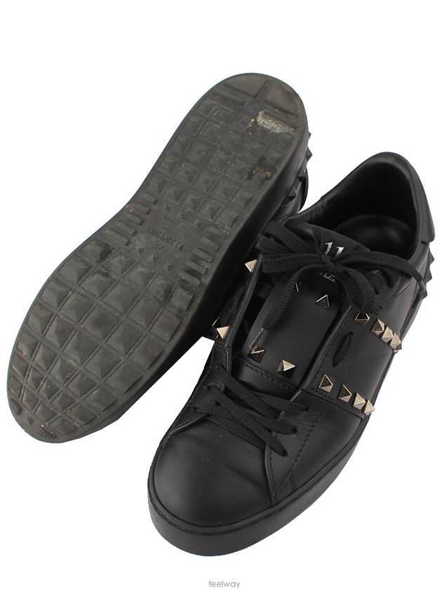 Rockstud Untitled Hidden Open Sneakers 37 5 - VALENTINO - BALAAN 4