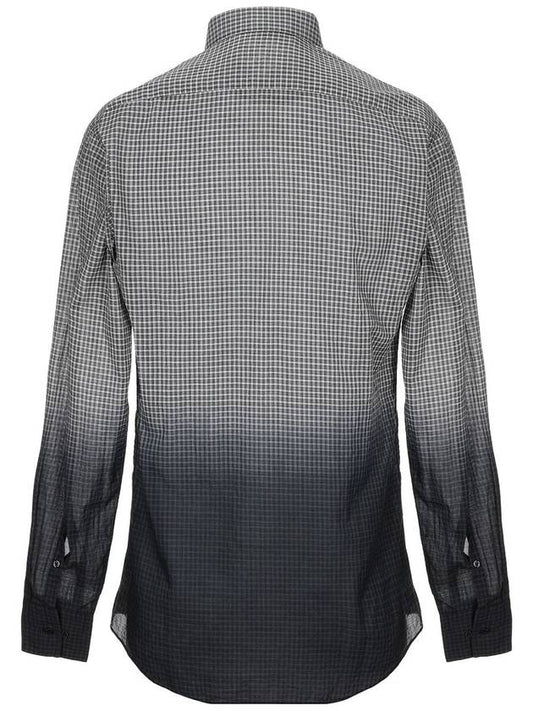 gradation check shirt - NEIL BARRETT - BALAAN 2