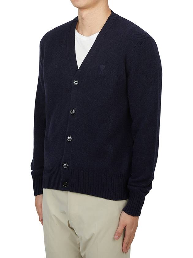 Sweater HKC1570054011 NAVY BLUE - AMI - BALAAN 3