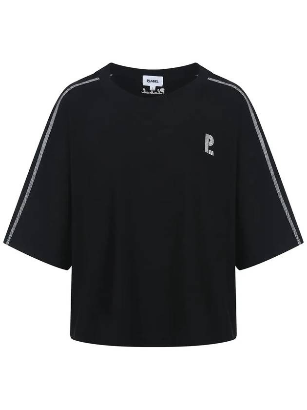 Logo Jersey T-Shirt MW3ME128BLK - P_LABEL - BALAAN 10