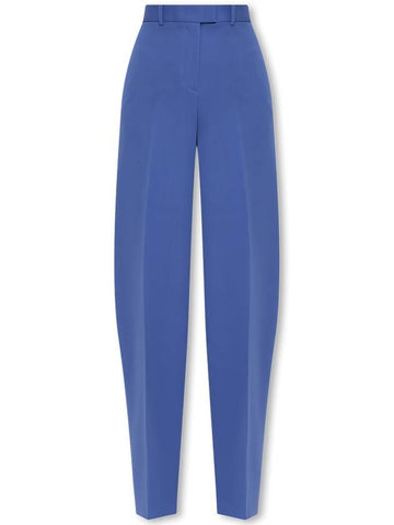 The Attico ‘Jagger’ Wool Pleat-front Trousers, Women's, Blue - THE ATTICO - BALAAN 1