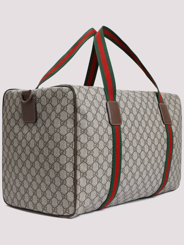 Web Soft GG Supreme Large Duffel Bag Beige - GUCCI - BALAAN 4