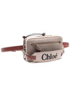 Woody Panni Logo Cross Bag Beige - CHLOE - BALAAN 4