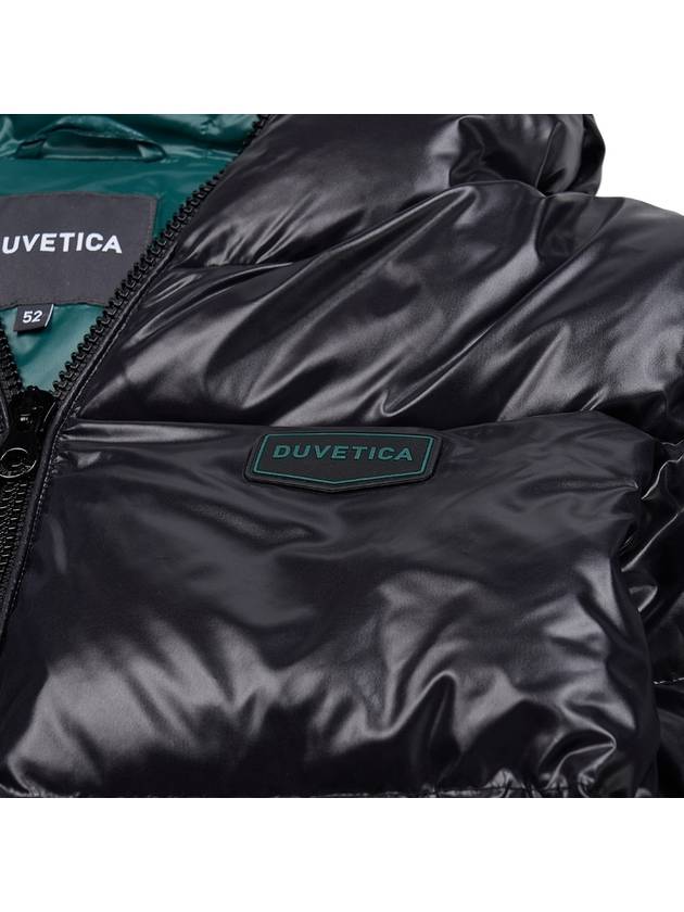 Auva Hooded Down Padding Black - DUVETICA - BALAAN 11