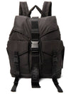 Recycle Tech Backpack Black - GANNI - BALAAN 2