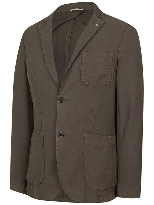 Men's Linen Blend Jacket MMJAN5T78 450 - AT.P.CO - BALAAN 2