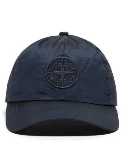 Nylon Logo Ball Cap Navy - STONE ISLAND - BALAAN 2