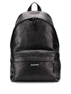 Explorer Logo Print Leather Backpack Black - BALENCIAGA - BALAAN 1