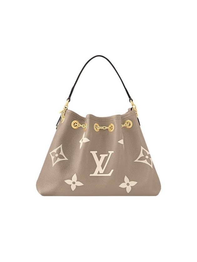 LV Bundle Bicolor Monogram Empreinte Leather Tote Bag Tourtel Grey Creme - LOUIS VUITTON - BALAAN 1