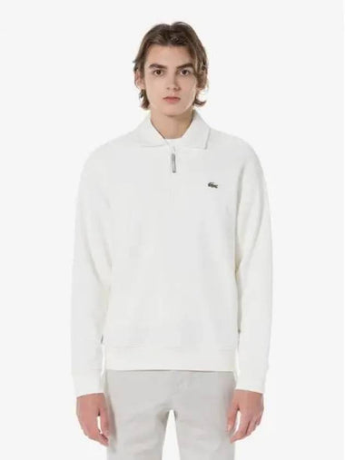 Men s Tennis Half Zip Up Collar T Shirt SH702E 54N 70V Domestic Product GQ2N24073051714 - LACOSTE - BALAAN 1