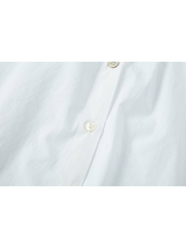 Cotton Ruffle Shirt White C3WBL73 - CALLAITE - BALAAN 5