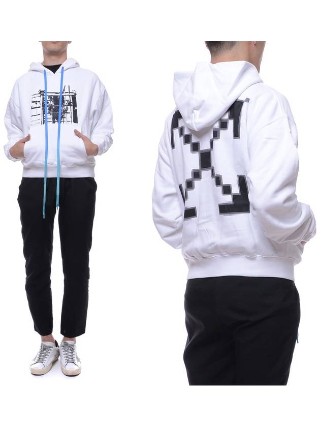 Scaffolding Hoodie White - OFF WHITE - BALAAN 2