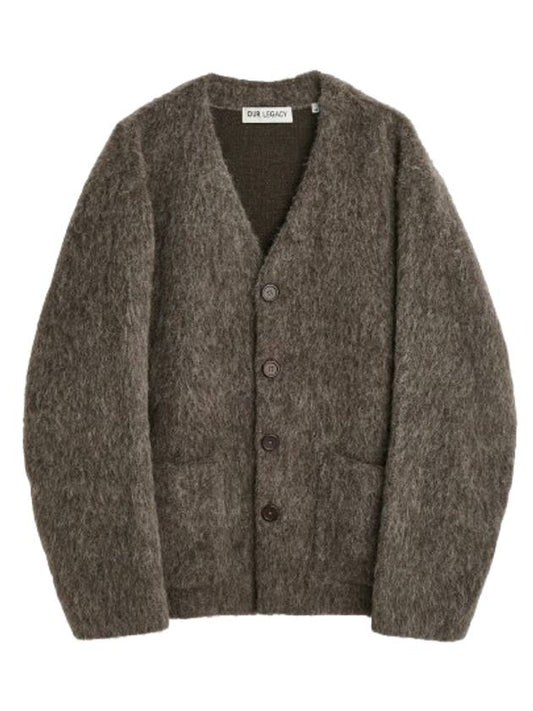 Mohair Cardigan Mole Grey - OUR LEGACY - BALAAN 2