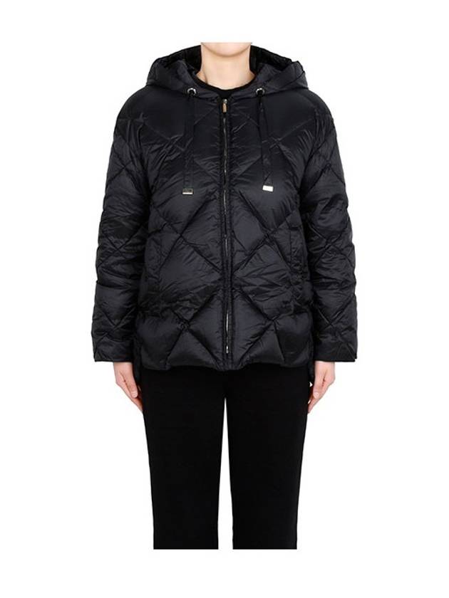 Black Tremme Hooded Goose Down Jacket TREMME 002 - MAX MARA - BALAAN 2