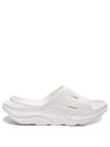 Ora Recovery Slide 3 Slippers White - HOKA ONE ONE - BALAAN 2