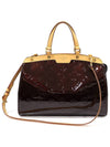 M91619 Monogram Vernis Amarante Brea MM 2WAY - LOUIS VUITTON - BALAAN 1