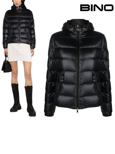 Women's Gles Down Short Padding Black - MONCLER - BALAAN 2