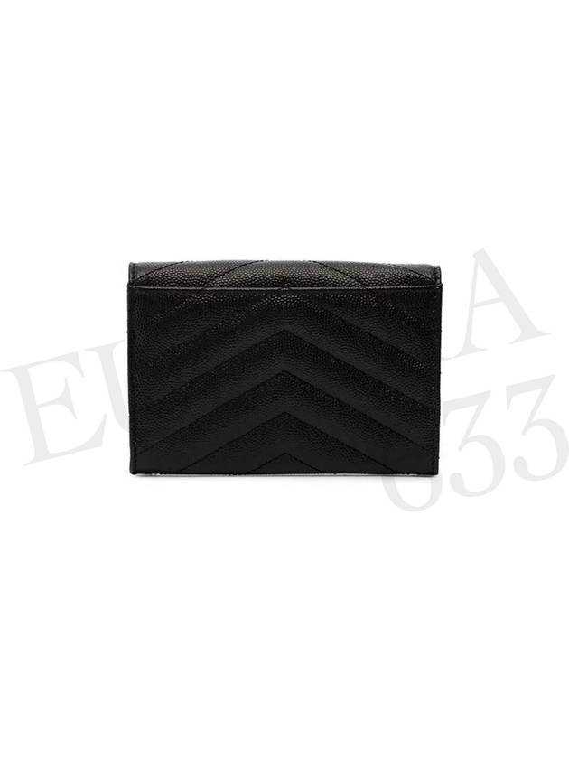 Women s Matelasse Envelope Card Wallet 414404 BOW011 000 - SAINT LAURENT - BALAAN 2