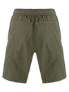 Heart Logo Patch Shorts Khaki - AMI - BALAAN.