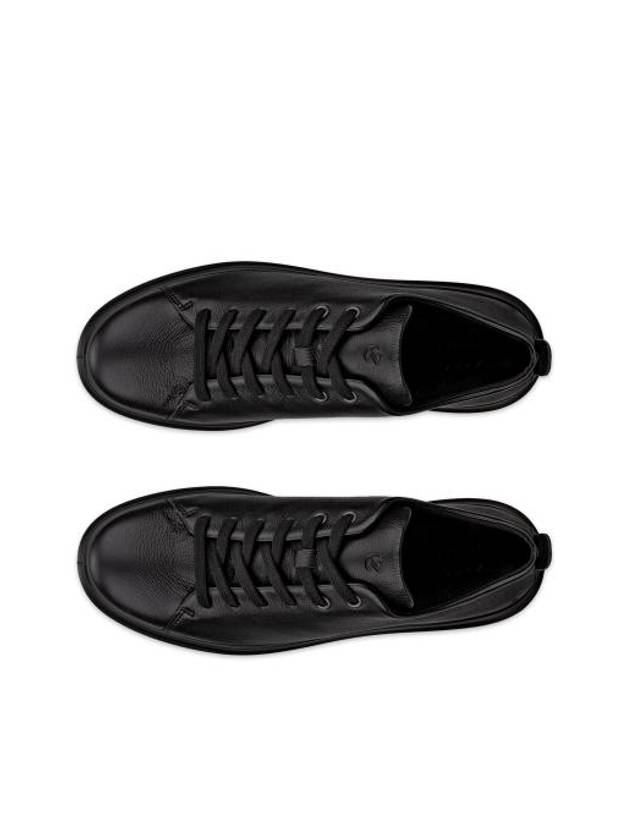 Nouvelle Lace Up Low Top Sneakers Black - ECCO - BALAAN 3