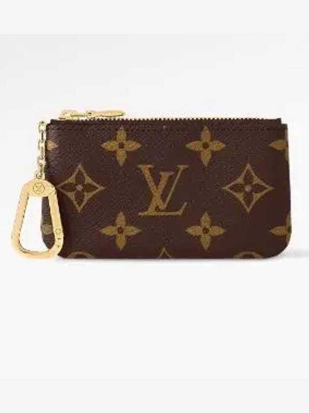 Monogram Key Pouch Coin Purse Brown - LOUIS VUITTON - BALAAN 2