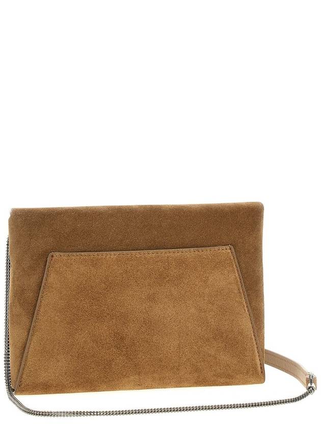 Brunello Cucinelli Monile Suede Clutch Bag - BRUNELLO CUCINELLI - BALAAN 2