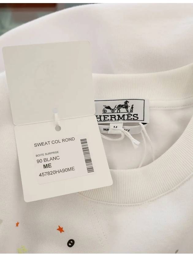 Surprise Box Crew Neck Sweater M H457820HA90 - HERMES - BALAAN 5