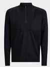 GMM000021 ONYX Men s Double Knit Quarter Zip Pullover - G/FORE - BALAAN 1