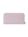 Large Saffiano Leather Long Wallet Alabaster Pink - PRADA - BALAAN 5