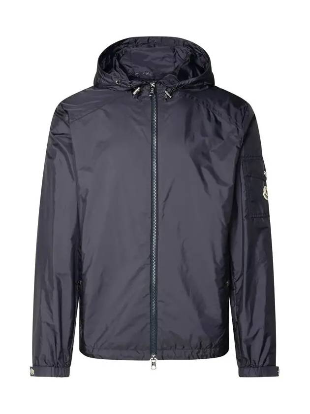 Etiache Rain Hooded Zip Up Blue - MONCLER - BALAAN 2