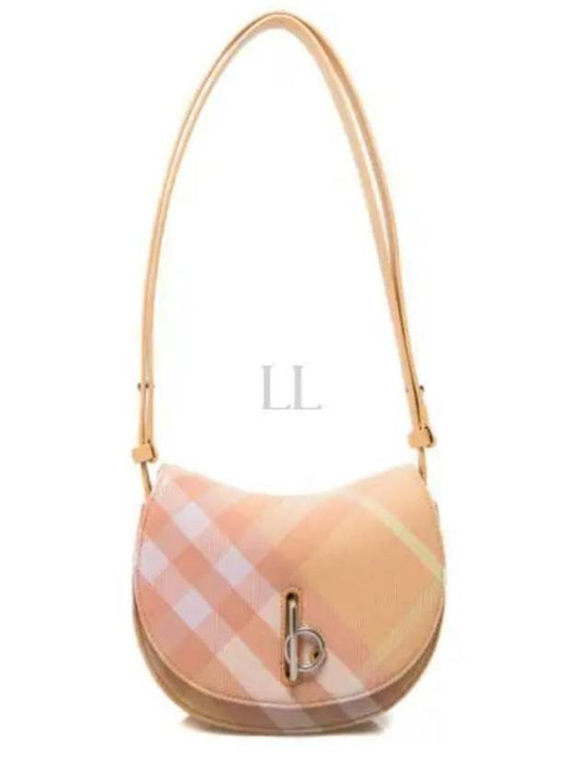 Rocking Horse Check Mini Cross Bag Pink - BURBERRY - BALAAN 2