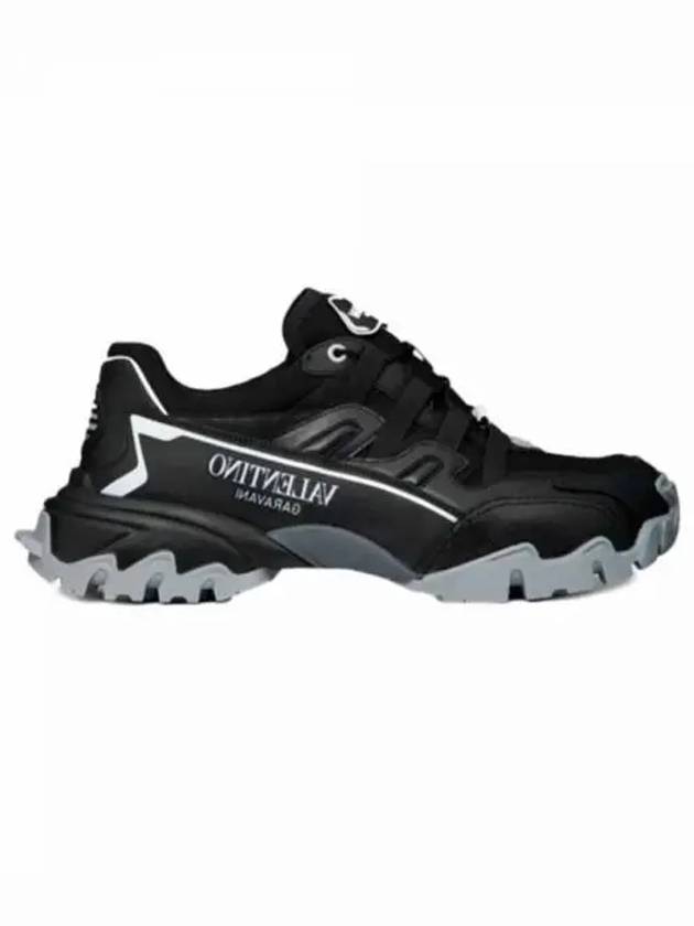 Climbers Low-Top Sneakers Black - VALENTINO - BALAAN 2