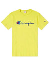 Script logo short sleeve tshirt 210972BTP - CHAMPION - BALAAN 2