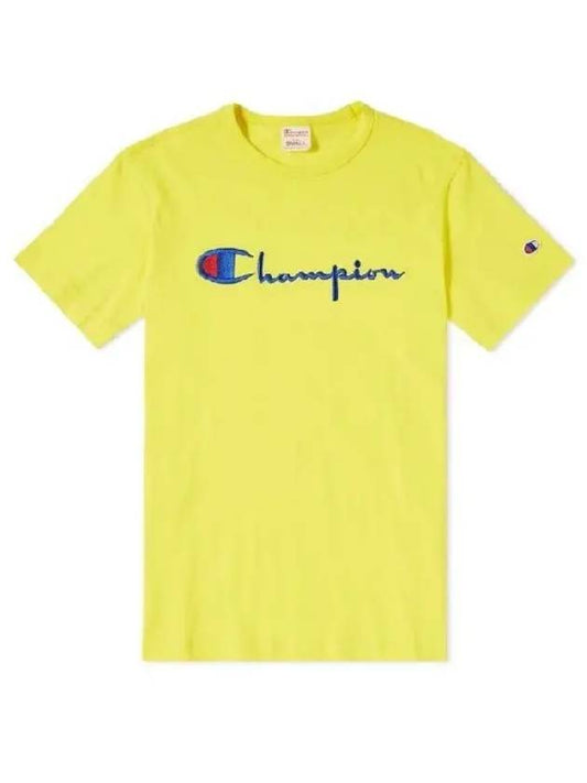 Script logo short sleeve tshirt 210972BTP - CHAMPION - BALAAN 2