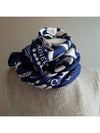 Ballerina Coco Square Scarf Navy - CHANEL - BALAAN 5