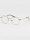 Eyewear Round Eyeglasses Gold - GUCCI - BALAAN 8