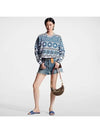 Monogram Tile Jacquard Pullover 1ABQIU - LOUIS VUITTON - BALAAN 1