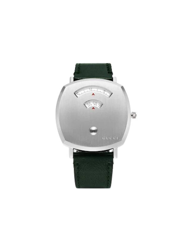 Grip Quartz Leather Watch Green - GUCCI - BALAAN 1