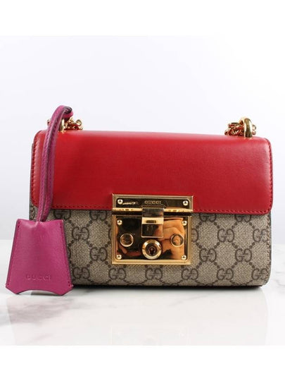 Padlock GG Supreme shoulder bag - GUCCI - BALAAN 2