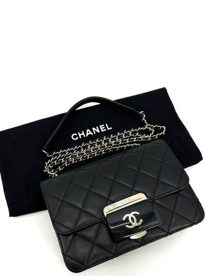 Lambskin Beauty Rock Flap Bag Shoulder Small - CHANEL - BALAAN 2