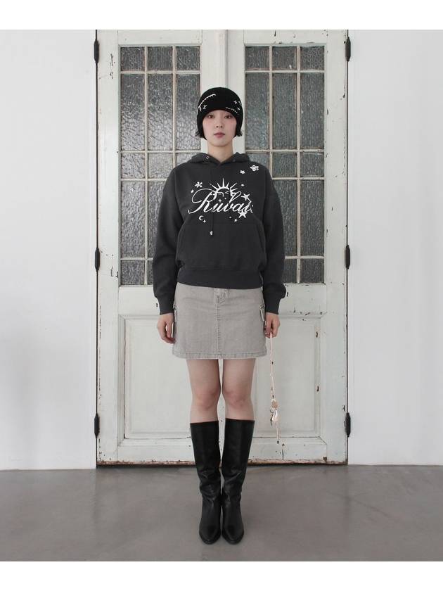 Sunrise Logo HOODIE CHARCOAL - RUBATI - BALAAN 5