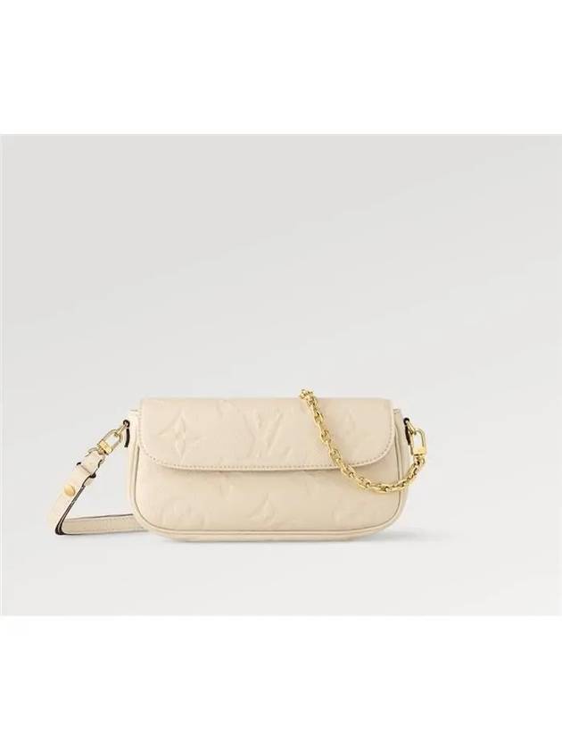 Ivy Crossbody Bag On Chain Monogram Empreinte Cream - LOUIS VUITTON - BALAAN 2