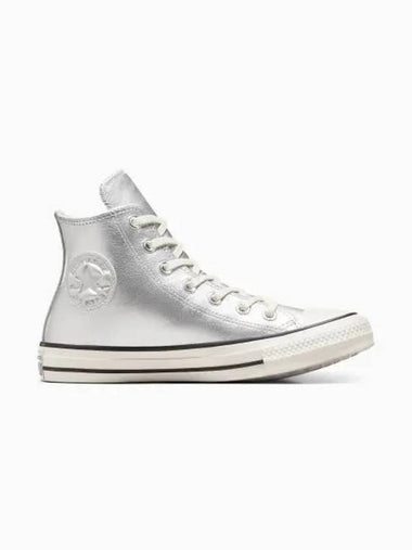 Chuck Taylor All Star Metallic Leather Silver A11984C - CONVERSE - BALAAN 1