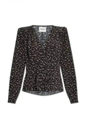 24 EDDY HT0221FA B1J02E 01BK Eddie Top 1194129 - ISABEL MARANT - BALAAN 1