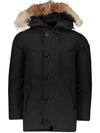 Chateau Padding Parka Black - CANADA GOOSE - BALAAN 1