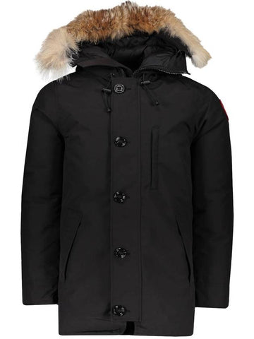 Chateau Padding Parka Black - CANADA GOOSE - BALAAN 1