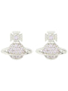 Tamia Earrings Silver - VIVIENNE WESTWOOD - BALAAN 1