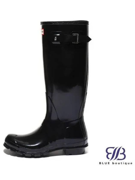 Original Tall Gloss Rain Boots Black - HUNTER - BALAAN 2