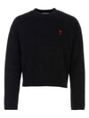 Sweater UKS046KN0042 001 Black - AMI - BALAAN 1